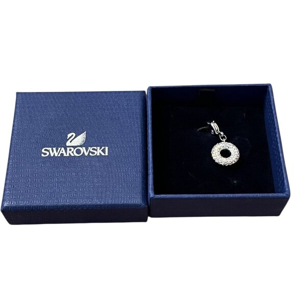 Swarovski Jewelry - Swarovski Circle Of Love Silver Tone Charm or Pendant New in Box Gift